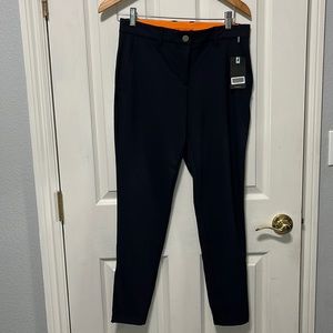 New with tags Macade Women's Golf Navy Four Way Stretch Slim Fit Pants
